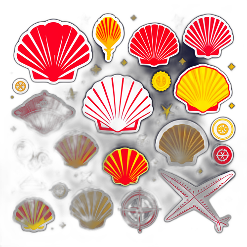 Harmonikus kagyló motívum különleges tengeri élményhez