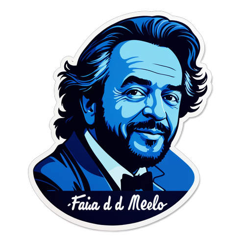 Sticker em Memória de Fábio de Melo