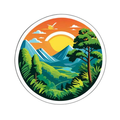 Khung cảnh thiên nhiên tại đèo Mimosa