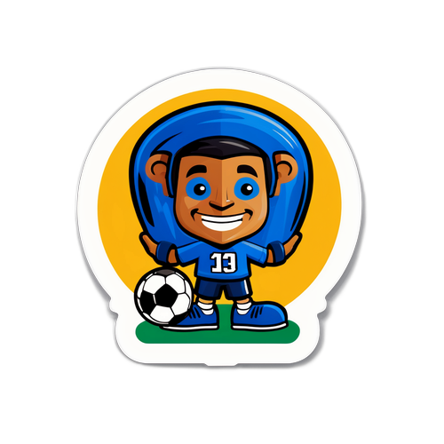 สติ๊กเกอร์แฟนบอลที่น่ารัก
