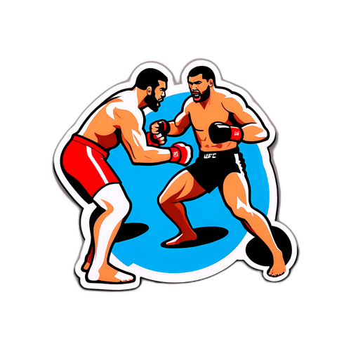 UFC 싸움의 순간