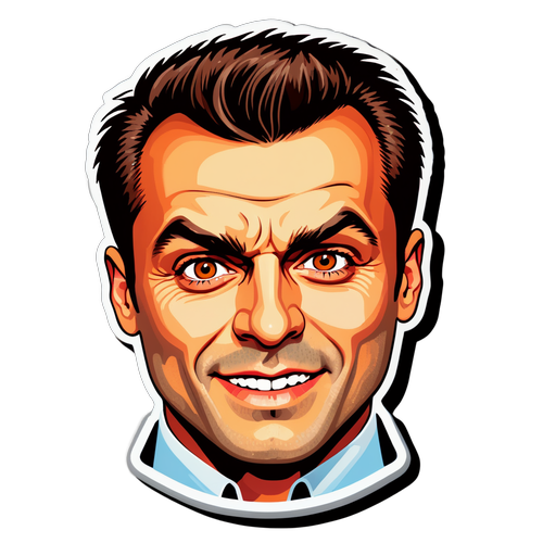 Paul Danan Character Sticker