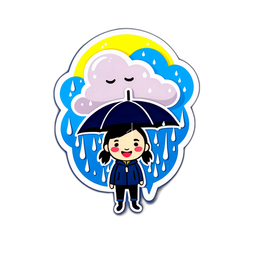 Σχεδίασε ένα αυτοκόλλητο που εμπνέεται από καταιγίδες και κακό καιρό