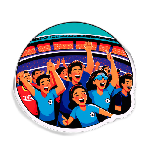 Fani de Fotbal în Stadion