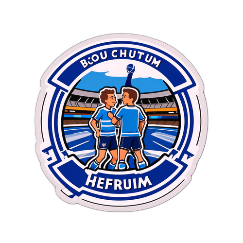 Bochum gegen Hertha Aufkleber