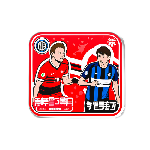 Sticker cu meciul între Inter și Urawa Reds