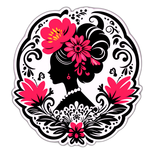 Sticker artistic inspirat de cultura poloneză