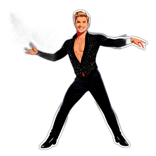 Sticker med Morten fra 'Dancing with the Stars'