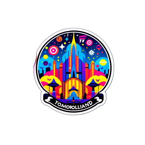 Tomorrowland Festival Sticker