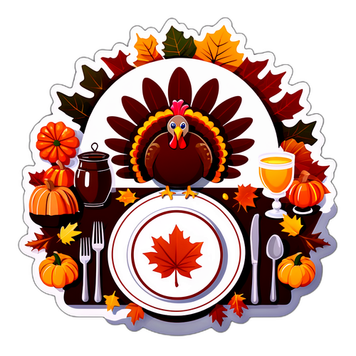 Masayang Eksena ng Thanksgiving