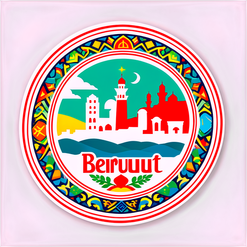 Beirut: Elämän Kauneus ja Kulttuuri - Inspiroiva Tarra, Joka Vie Mukanaan!