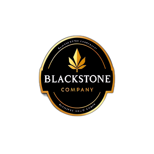 Elegant Logo of Blackstone Company
