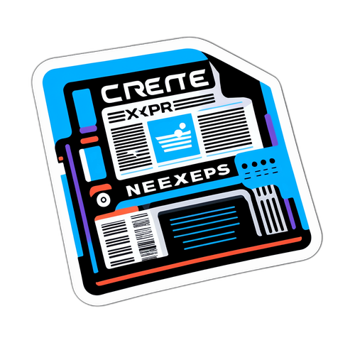 Tạo hình dán với logo Vnexpress Net