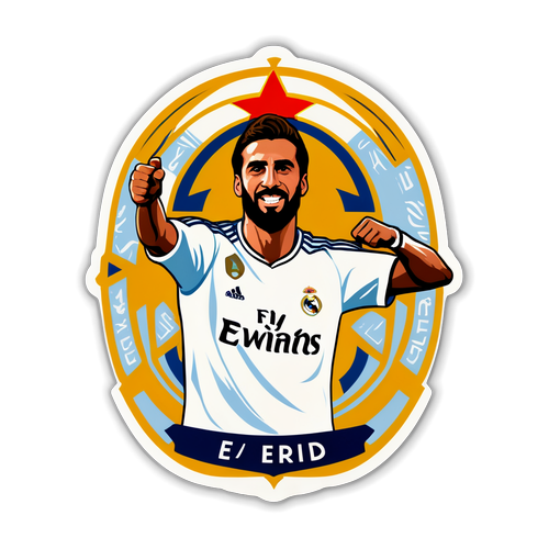 Sticker ya Kusalimu Real Madrid