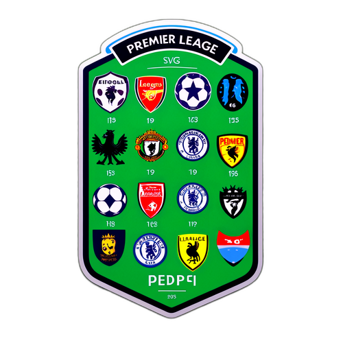 Nhãn Dán Bảng Xếp Hạng Premier League