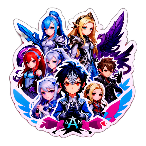 Aion 2 캐릭터 스티커