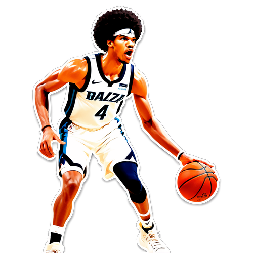 Adesivo do Jogador Jarrett Allen