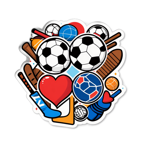 Umělecké vyjádření loga ČT Sport