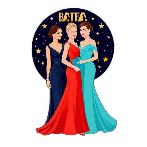BAFTA 2026 vörös szőnyeg fotózás jelenet
