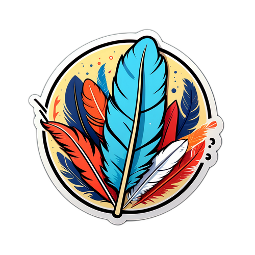 Autocollant inspiré par 'Michalik'