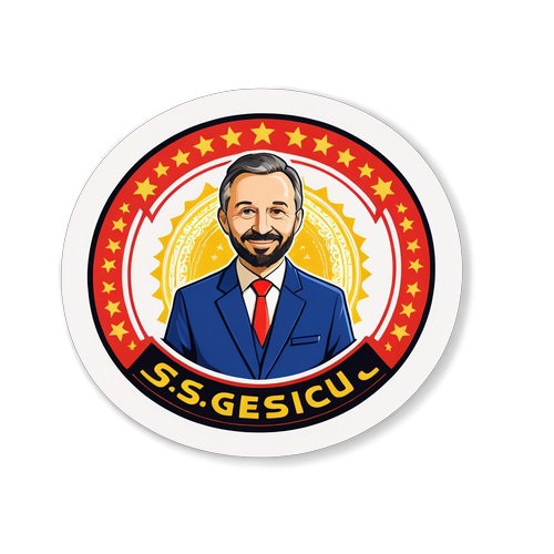 Sticker special pentru SENS Calin Georgescu