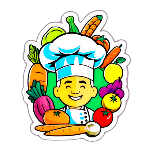 Autocollant Top Chef