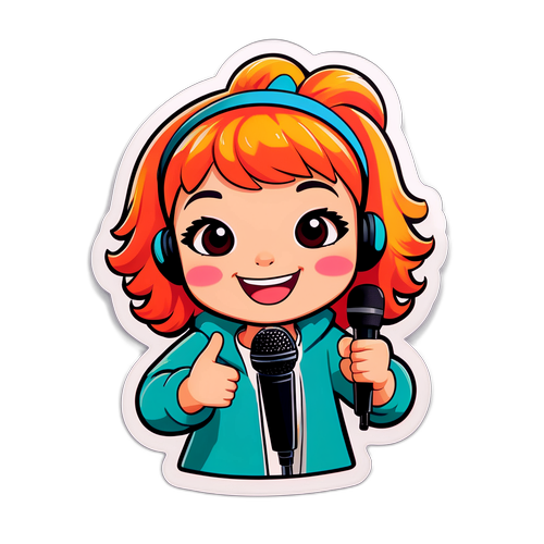 Vappu Pimiä - Televisiossa ja Mikrofonin Kanssa