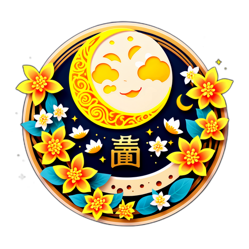 中秋節祝福卡片
