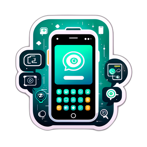 Stiker Bertema Teknologi untuk WhatsApp