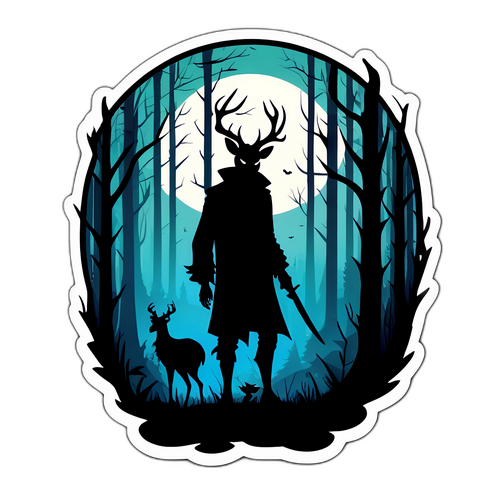 Gizemli Siluet ve Karanlık Orman