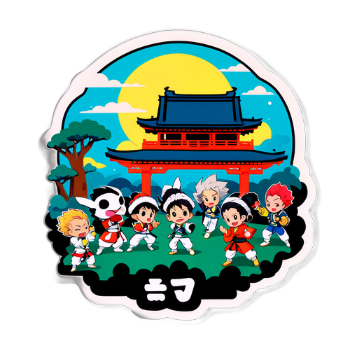 人気キャラクターのイベントシーンデザイン