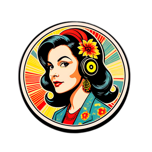 Ritratto Elegante di Iva Zanicchi