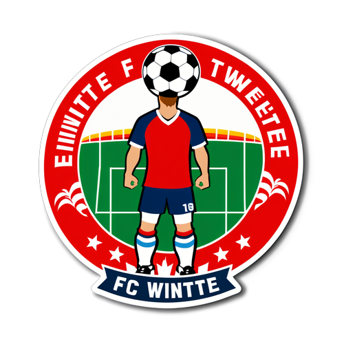 Pride of Twente: Ontdek de Retro Voetbal Sticker die Fans omver blaast!