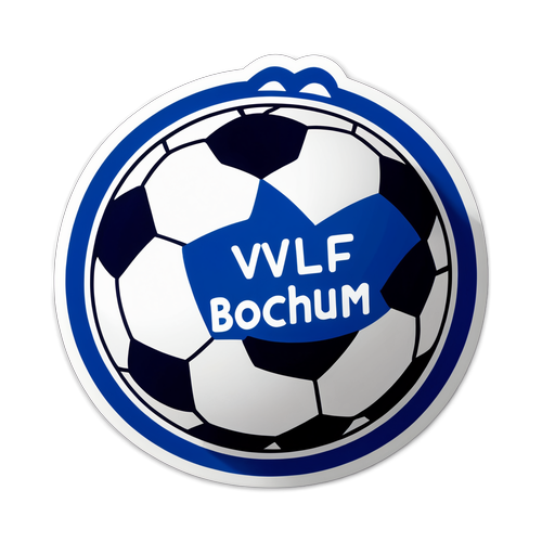 Unvergessliches Design: VfL Bochum's Fußball mit dem Motto „Aufstieg und Leidenschaft“ – Ein Muss für Fans!