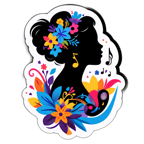 Stilfuld klistermærke til Louise Burgaard