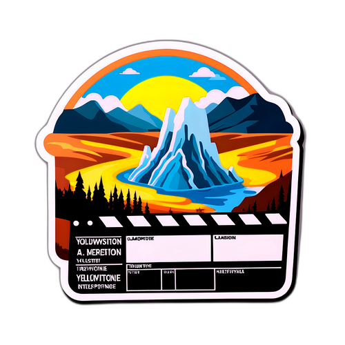 Ciak di Yellowstone con vista panoramica e mistero