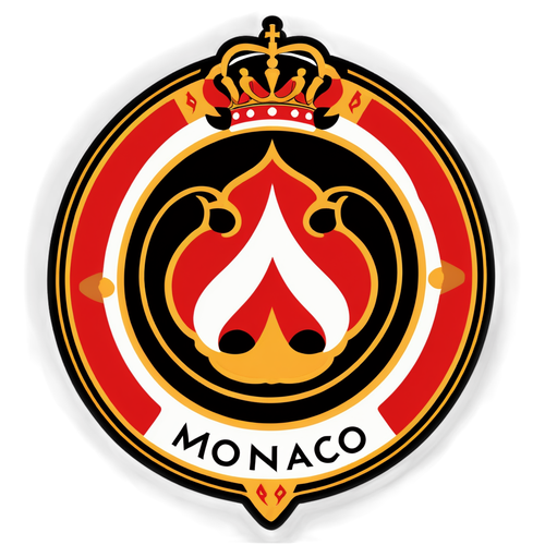 Sticker AS Monaco: Simbol Liga dan Keanggunan Kota Monaco dalam Satu Emblem Menakjubkan!