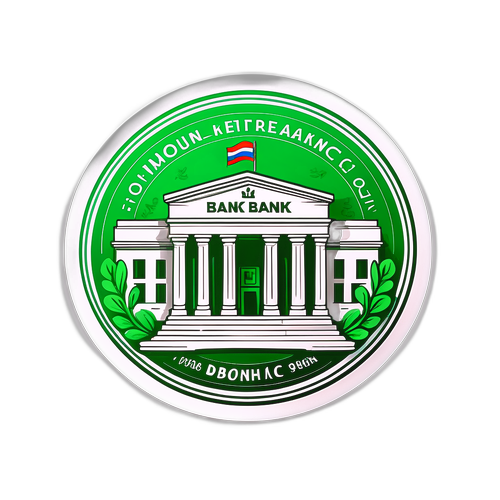 Современный банк с гордым видом