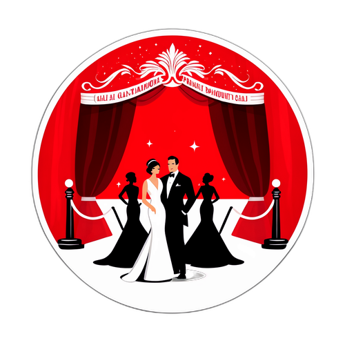 Ilustración de un evento de gala en Paramount