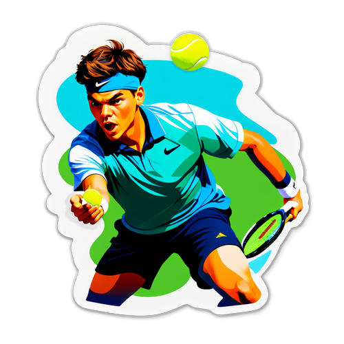 Élan de Compétition : Taylor Fritz en Action