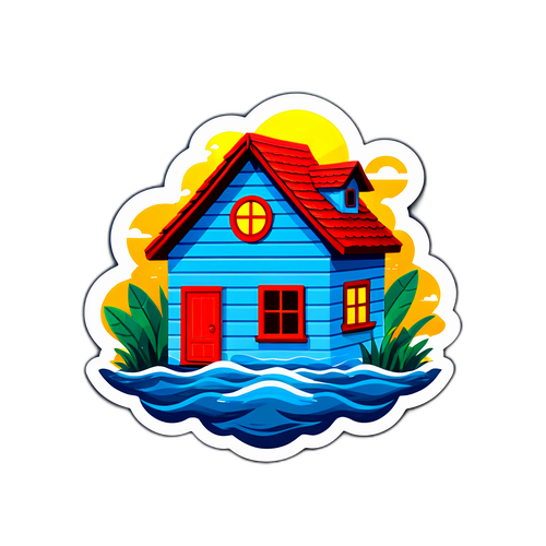 Ngôi nhà ngập nước