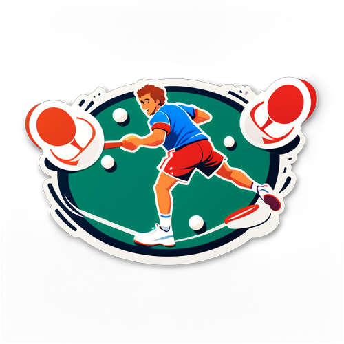 Félix Le Ping-Pong : Une Aventure Dynamique au Coeur de la Convivialité Familiale!