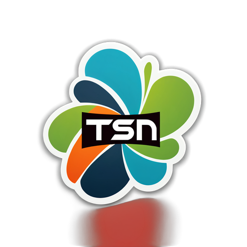 Sticker Minimaliste TSN