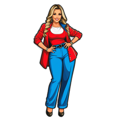 สติกเกอร์แฟชั่นของ Andressa Urach