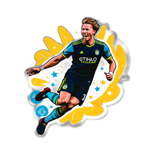 Stiker Niclas Füllkrug Merayakan Goal