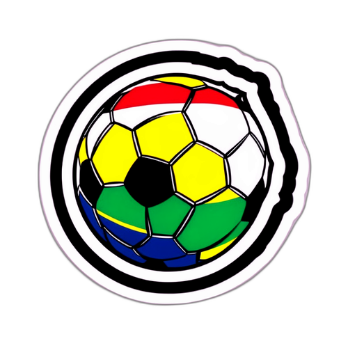 Stiker Bola Sepak Jerman vs Prancis
