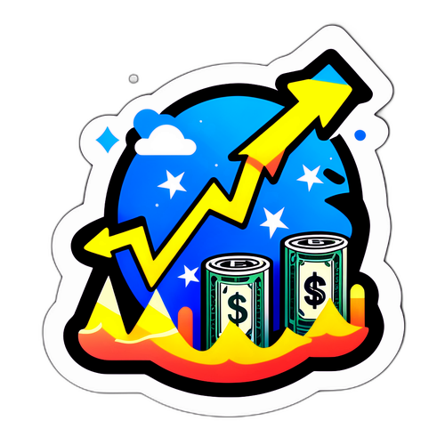 美金匯率波動貼紙