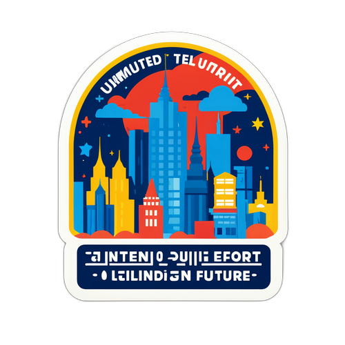 สติ๊กเกอร์ที่แสดงถึงการร่วมมือของชุมชนในนนทบุรี