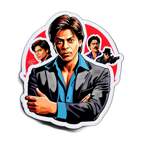 शाहरुख़ ख़ान के क्लासिक फ़िल्मों के लिए स्टिकर