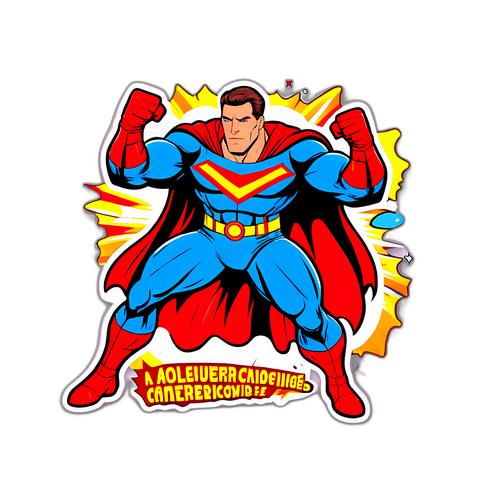 Ilustracja superbohatera Angelo Stillera